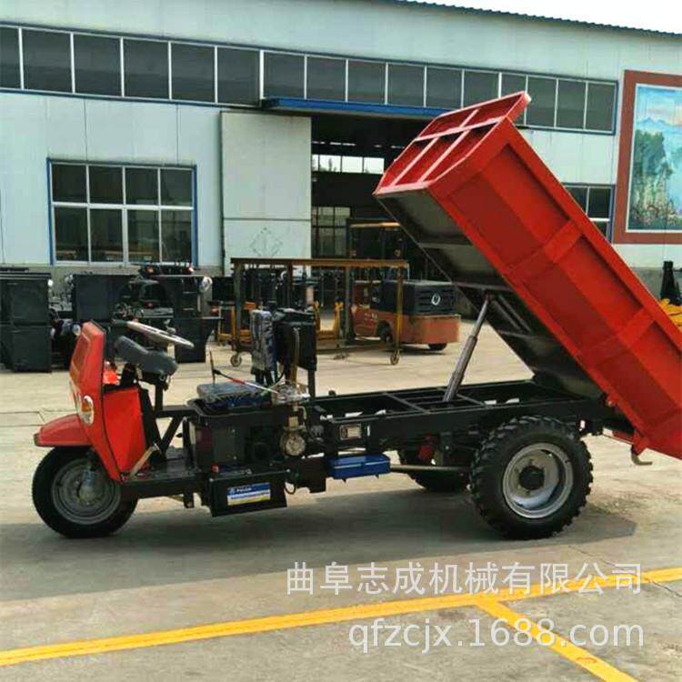 零售农用柴油三轮车电启动柴油三轮车方向盘式蹦蹦车
