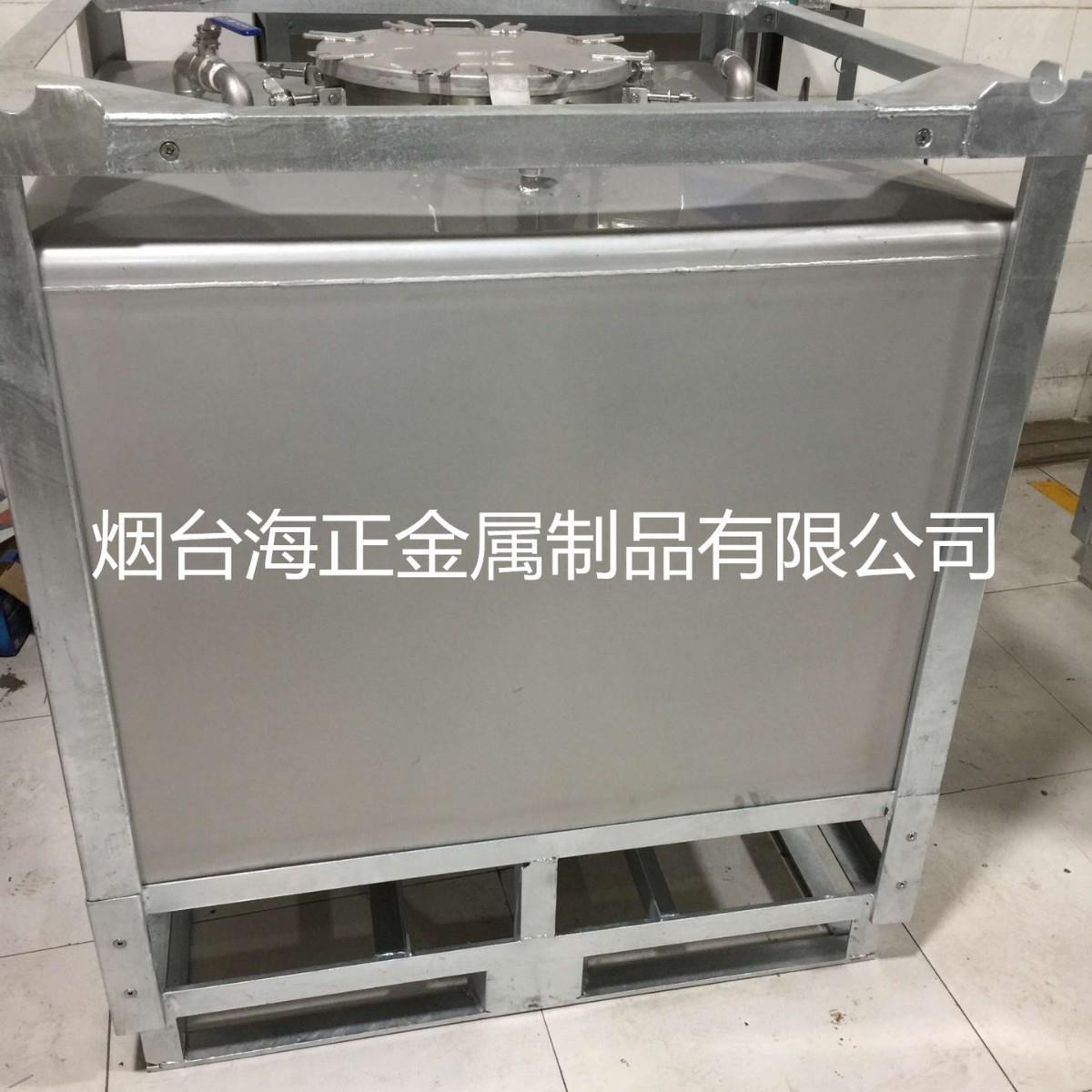 不锈钢吨桶IBC闭口酒精吨桶全新04/16化工桶大口径不锈钢吨桶