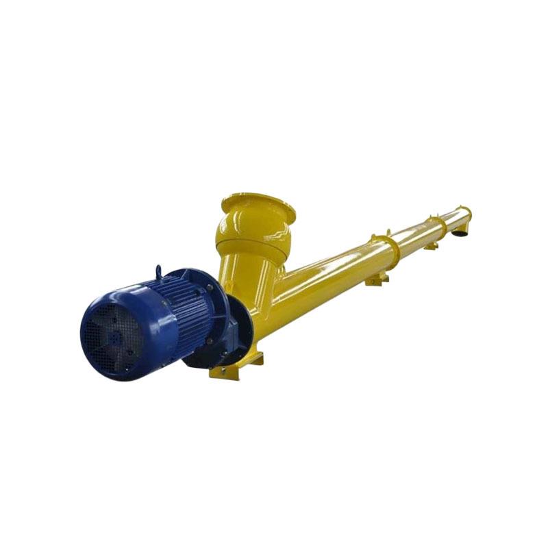 粉煤灰无轴绞龙输送机不锈钢材质小型给料机GX型管式螺旋输送机