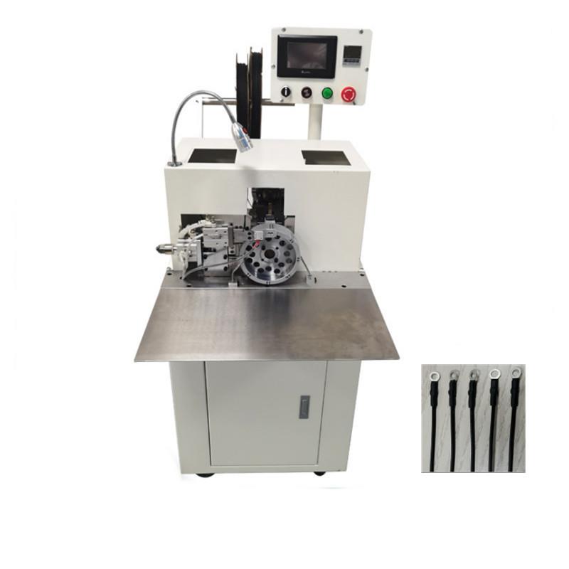 源头工厂自动套管机热缩管自动切断穿管烘管机智能热缩套管机