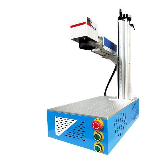 定制激光刻字机器20w手机壳光纤激光打标机30w全自动芯片ic光刻机