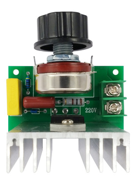 AC220V/4000W电机调速器 电炉风机大功率 调光 调温 调压开关