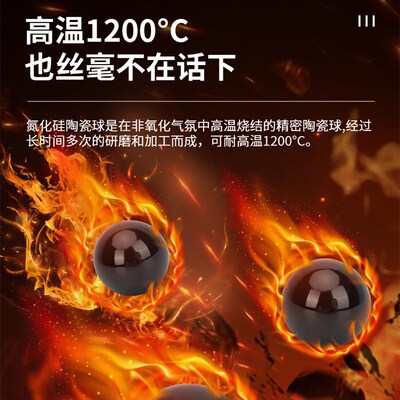 精密G5氮化硅陶瓷球5.556 5.953 6.35 6.747 7.144mm耐高温圆滚珠