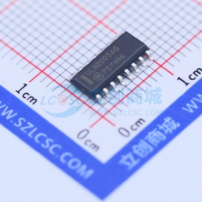 达林顿晶体管阵列 ULN2003ADR2G SOIC-16 onsemi(安森美) 元器件
