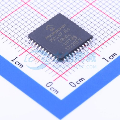 单片机(MCU/MPU/SOC) PIC24FJ64GB004T-I/PT TQFP-44 MICROCHIP(