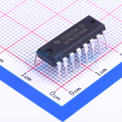 锁存器 SN74LS279AN PDIP-16 TI/德州 电子元器件配单原装正品
