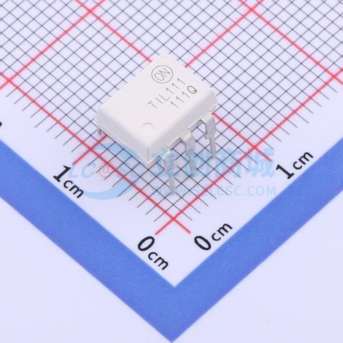 晶体管输出光耦 TIL111M PDIP-6 onsemi(安森美) 电子元器件配单