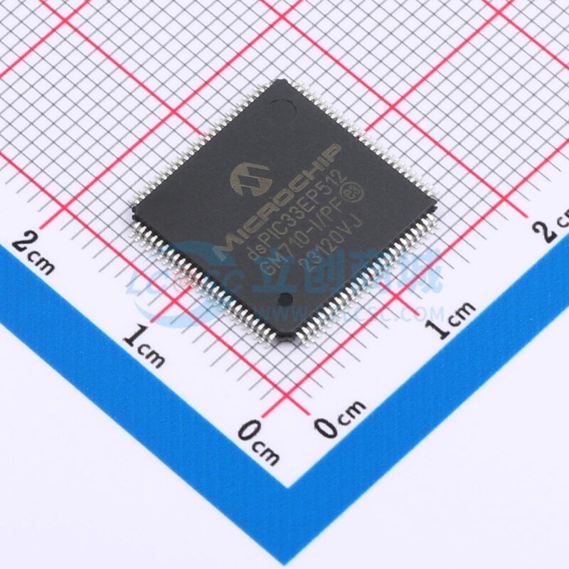 数字信号处理器(DSP/DSC) dsPIC33EP512GM710-I/PF TQFP-100 MICR