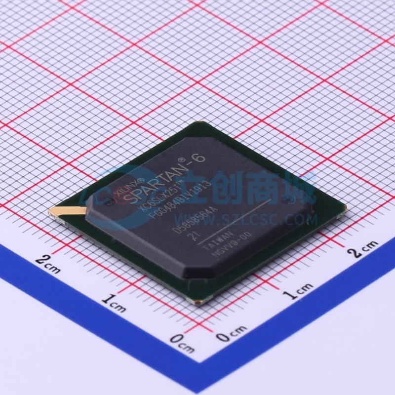 可编程逻辑器件(CPLD/FPGA) XC6SLX25T-2FGG484I FBGA-484 XILINX