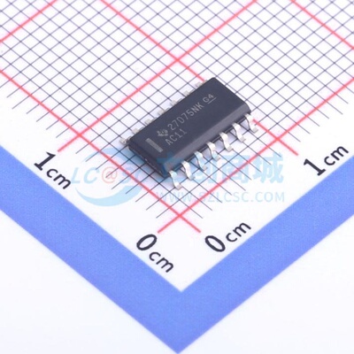 逻辑门 SN74AC11DR SOIC-14 TI/德州 电子元器件配单原装正品