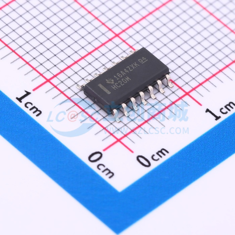 逻辑门 CD74HC20M SOIC-14 TI/德州 电子元器件配单原装正品