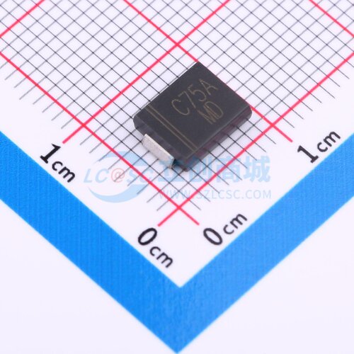 静电保护器(TVS/ESD) CJSMCJ75A SMCG CJ(江苏长电/长晶) 元器件