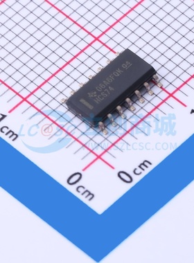 触发器 SN74HCS74DR SOIC-14 TI/德州 电子元器件配单原装正品