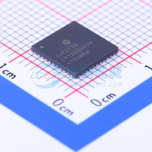 单片机(MCU/MPU/SOC) DSPIC33EP128GS804T-I/ML QFN-44 MICROCHIP