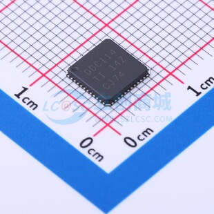 模数转换芯片ADC DDC114IRTCT VQFN-48 TI/德州 电子元件原装正品
