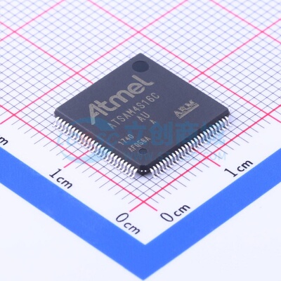 单片机(MCU/MPU/SOC) ATSAM4S16CA-AU LQFP-100 MICROCHIP(美国微