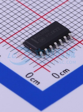 逻辑门 MC74VHC00DR2G SOIC-14 onsemi(安森美) 电子元件原装正品