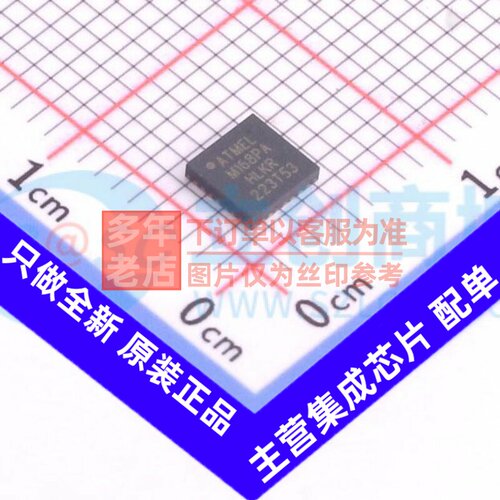 单片机(MCU/MPU/SOC) ATMEGA168PA-MMH VQFN-28 MICROCHIP(美国微