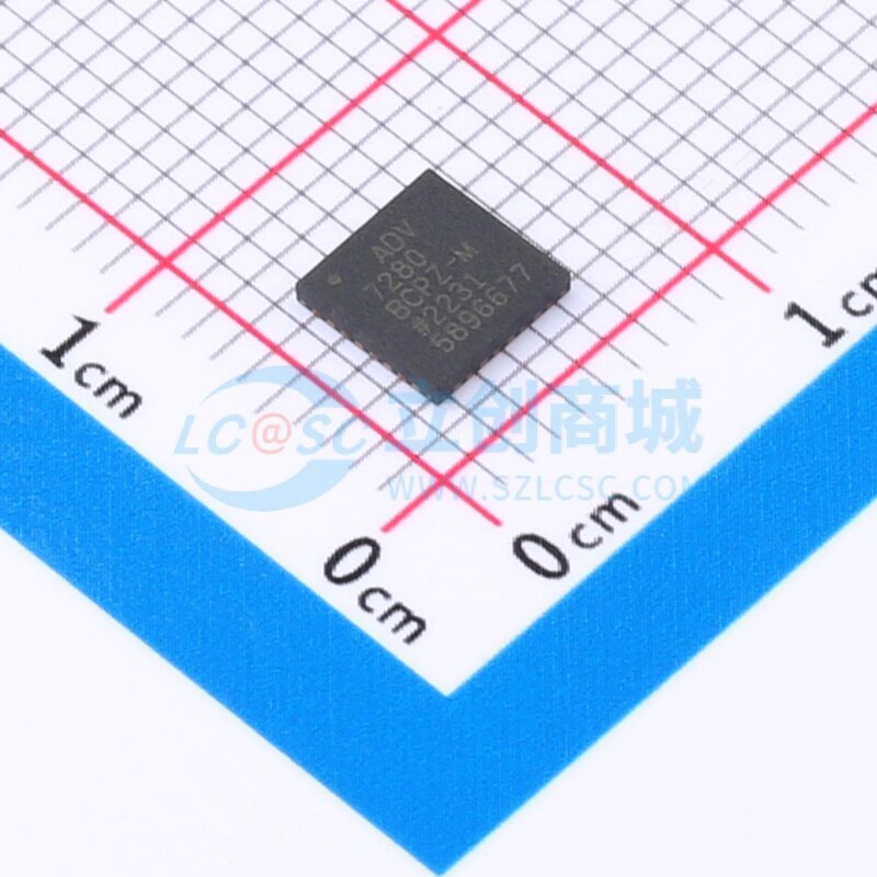 视频接口芯片 ADV7280BCPZ-M LFCSP-32-WQ ADI(亚德诺) 原装正品 - 实物图