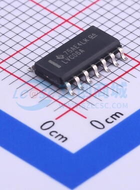 反相器 SN74LVC06ADR SOIC-14 TI/德州 电子元器件配单原装正品