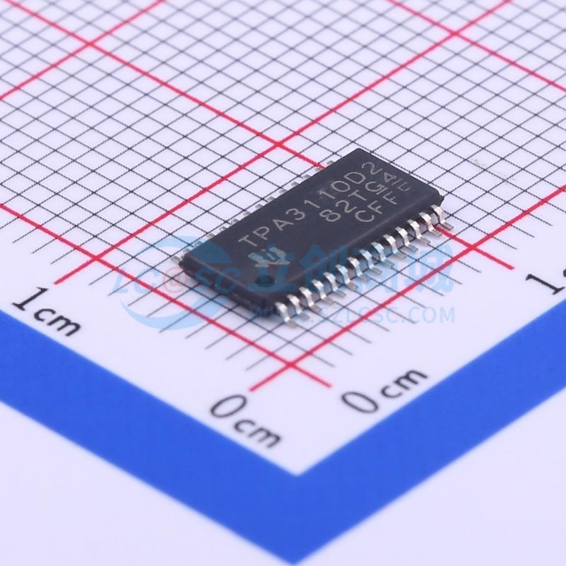 音频功率放大器 TPA3110D2PWPR HTSSOP-28 TI/德州 电子元件配单