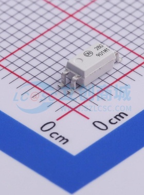 晶体管输出光耦 HMHAA280 SOIC-4 onsemi(安森美) 电子元器件配单