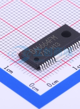 无刷直流(BLDC)电机驱动芯片 BA6664FM-E2 HSOP-28 ROHM(罗姆)