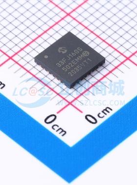 数字信号处理器(DSP/DSC) dsPIC33FJ16GS502-E/MM QFN-28 MICROCH