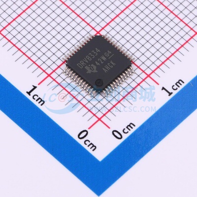 栅极驱动芯片 DRV8334PHPR HTQFP-48 TI/德州 电子元器件原装正品