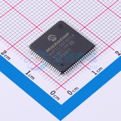 数字信号处理器(DSP/DSC) DSPIC30F6014A-30I/PF TQFP-80 MICROCH