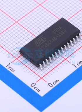 EEPROM AT28C64B-15SU SOIC-28 MICROCHIP(美国微芯) 电子元器件