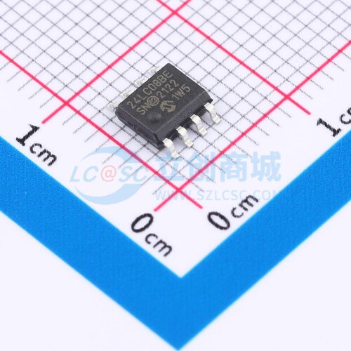 EEPROM 24LC08B-E/SN SOIC-8 MICROCHIP(美国微芯) 电子元件配单