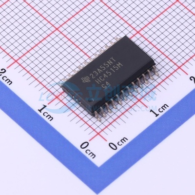 信号开关/编解码器/多路复用器 CD74HC4515M96 SOIC-24 TI/德州