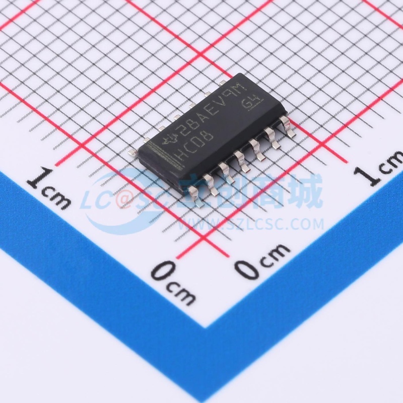 逻辑门 SN74HC08D SOIC-14 TI/德州 电子元器件配单原装正品