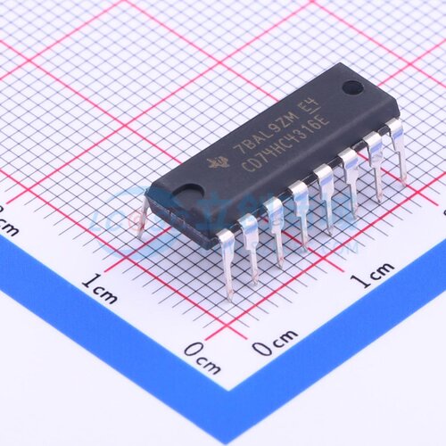 模拟开关/多路复用器 CD74HC4316E PDIP-16 TI/德州 电子元件配单