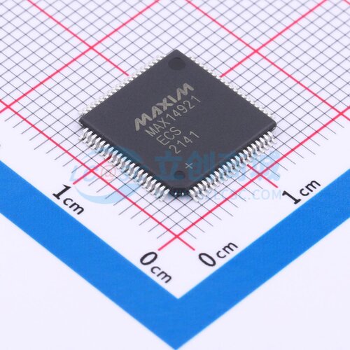 电池管理 MAX14921ECS+T TQFP-80 MAXIM(美信) 电子元件原装正品