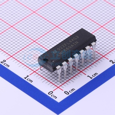 运算放大器 LMC660AIN/NOPB PDIP-14 TI/德州 电子元器件原装正品