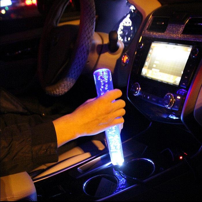 汽车水晶发光LED灯排挡头大货车加长排挡杆波棍头改装货车排档头