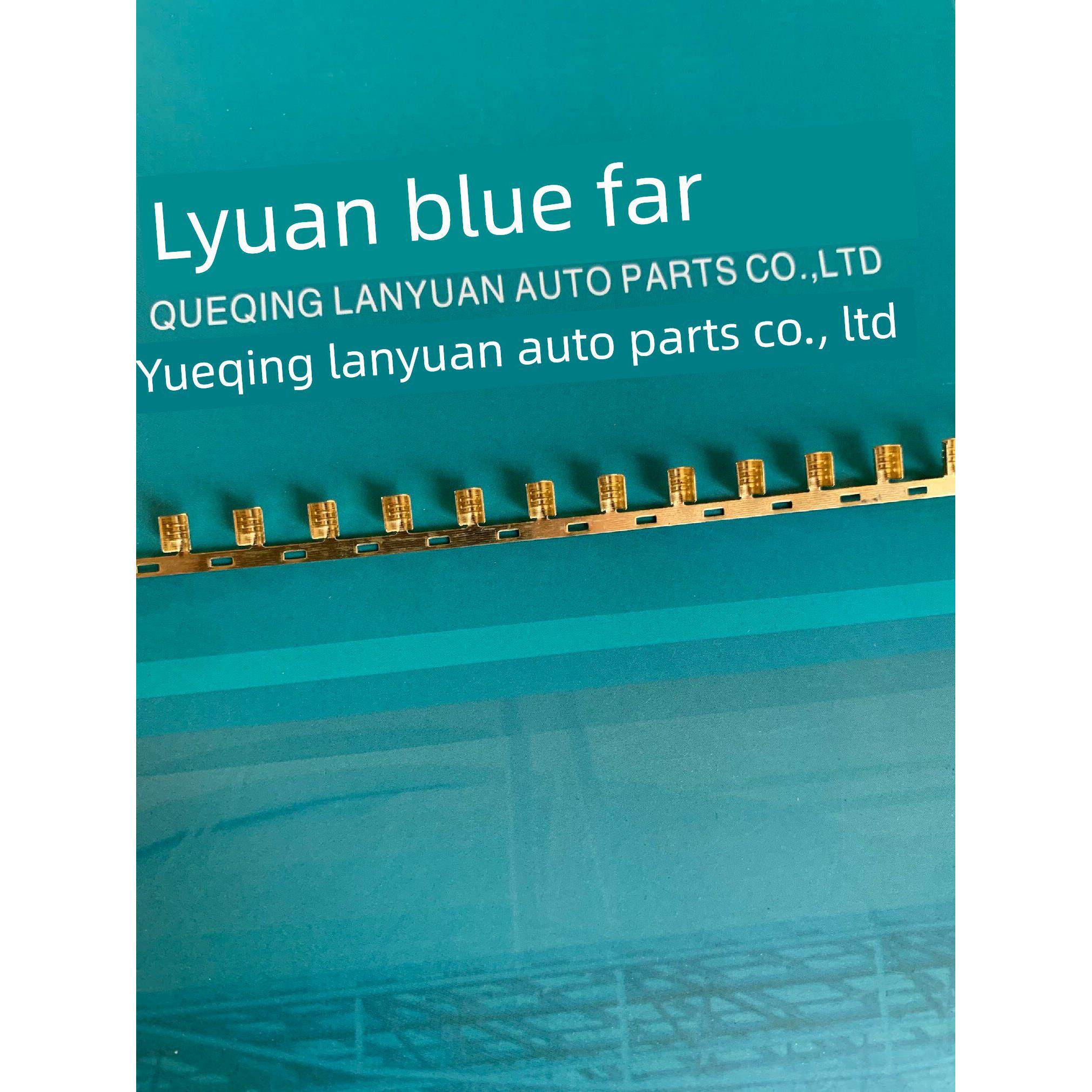 压线扣铜扣U型扣并线扣对接扣454A冷压接线端子0.4厚连带15000/盘