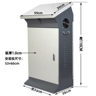 控制柜配电箱配电变频柜PLC琴式斜面操作台布线 线箱触控屏幕电气