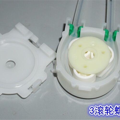 12V385自吸蠕动水泵 可改变方向抽吸液体自吸三辊子微型蠕动泵