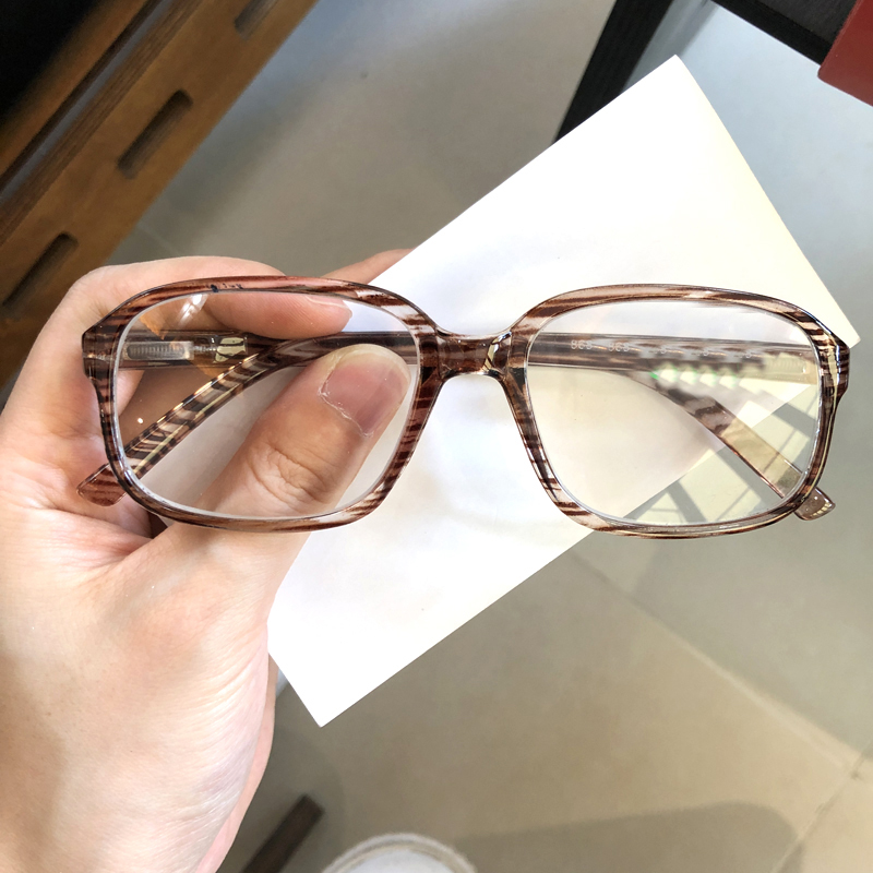 超轻大框玻璃老花镜男女款大脸高清时尚高档养目舒适复古老花眼镜