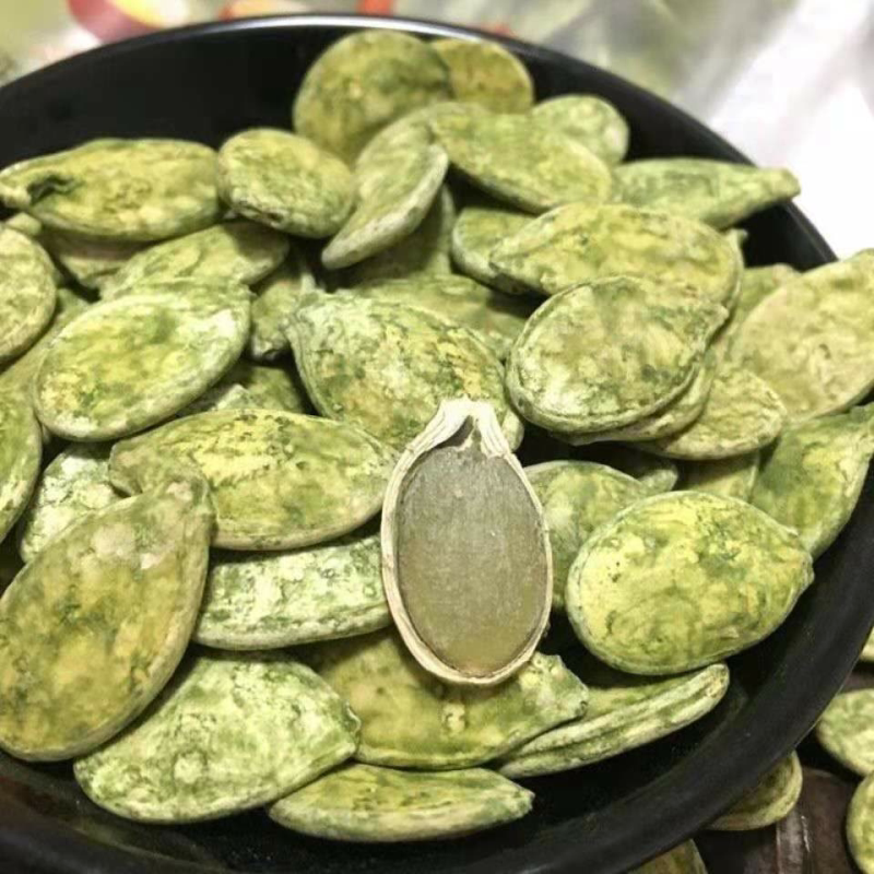 【无干燥剂】绿茶味瓜子茶瓜子抹茶味南瓜子散装大白瓜子零食炒货