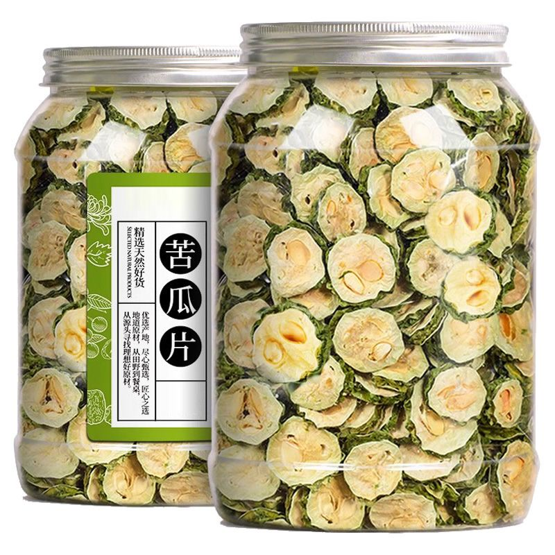 正宗天然苦瓜片干纯原味苦瓜茶干苦瓜泡水喝的天然新货果蔬苦瓜茶