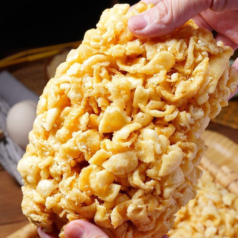 【非遗】食品纯手工沙琪玛原味网红休闲零食糕点早代餐无添加蔗糖