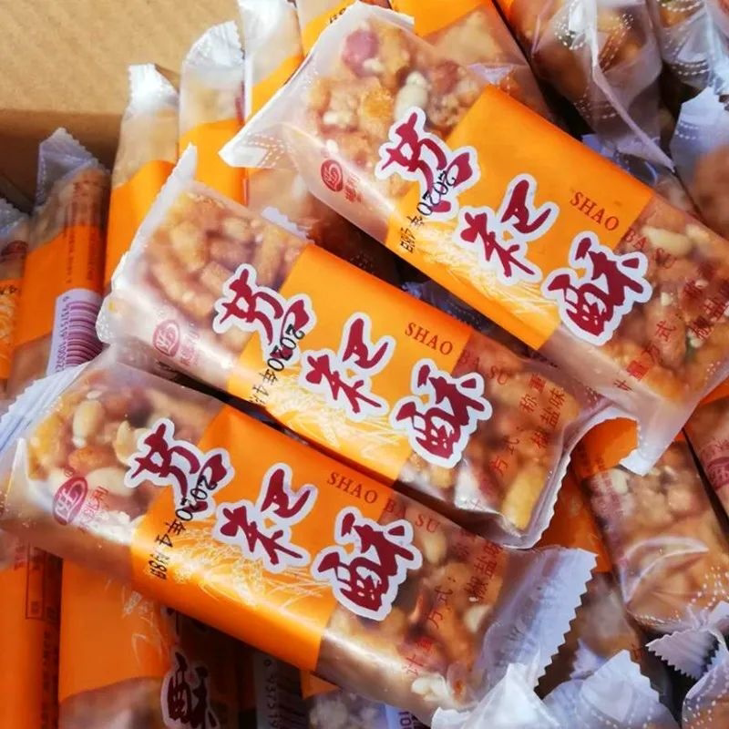 四川宜宾特产林桃利苕粑酥苕耙酥香甜味红薯糯米苕酥糖散装