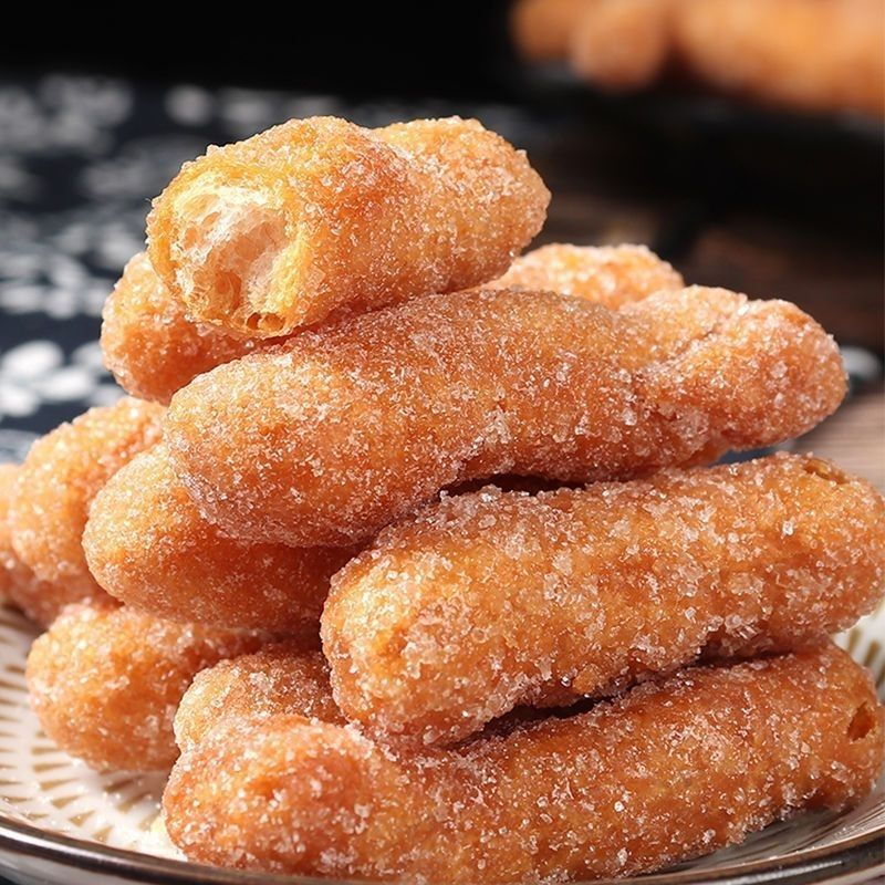 江苏特产江米条老式雪花条非糯米条传统糕点小吃零食京果米果散装