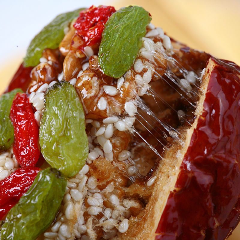 红枣夹核桃葡萄干夹心枣新疆特产500g独立包装休闲零食枣夹核桃仁