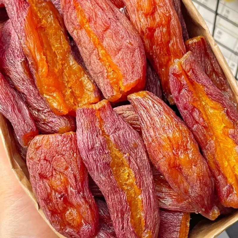 好吃的倒蒸地瓜干无添加剂红薯干零食连城特产番薯干