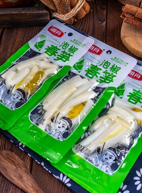 湘舟泡椒春笋30g开袋即食独立包装酸辣竹笋片休闲网红爆款零食